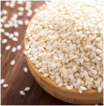 Beras hanjeli siap untuk dikonsumsi.