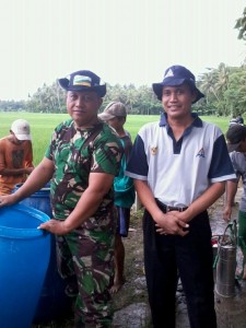 Tim agrokompleks MMC, TNI, petani, perangkat desa